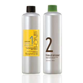 Thuốc uốn nhanh livegain premium rich pro-cys 400ml - 400ml hàn quốc
