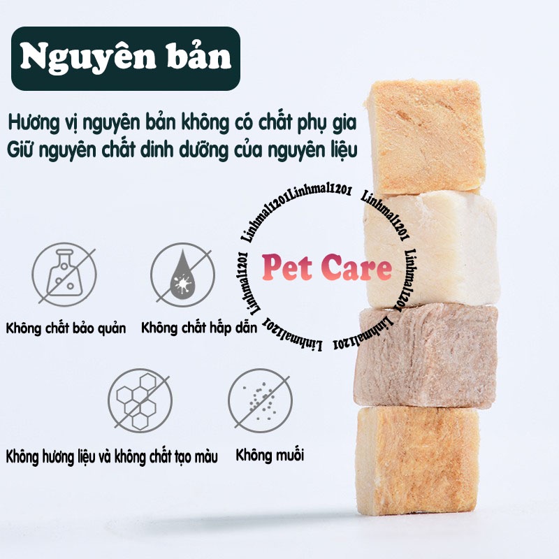Thức ăn cho rùa thịt tươi đông khô yee
