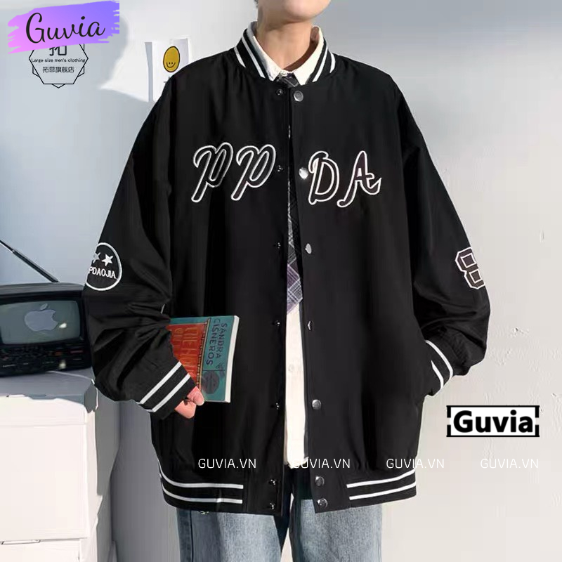 Áo Bomber Dù 2 Lớp PP DA Form Rộng Nam Nữ, Áo Khoác Dù Bóng Chài Chống Nắng Ulzzang Unisex Guvia