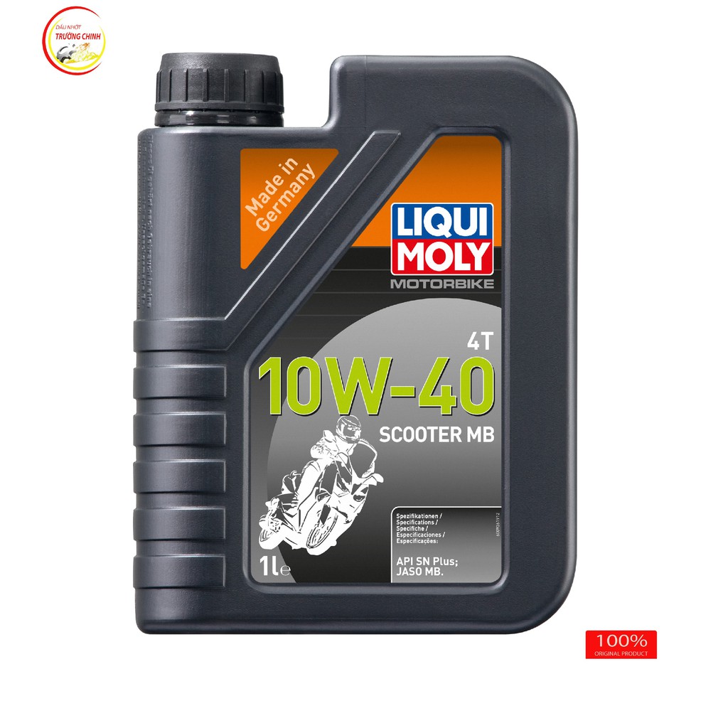 Nhớt Liqui Moly 10W40 MB Scooter dành cho xe ga 1L