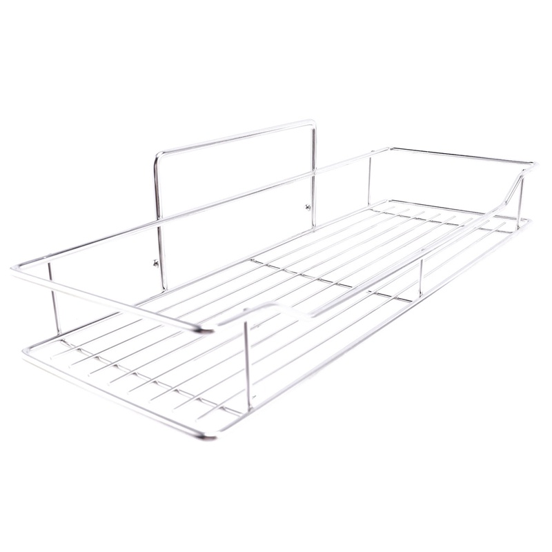 Kệ Đựng Đồ Dùng Bằng Inox Gắn Tường Tiện Dụng Cho Nhà Tắm / Nhà Bếp