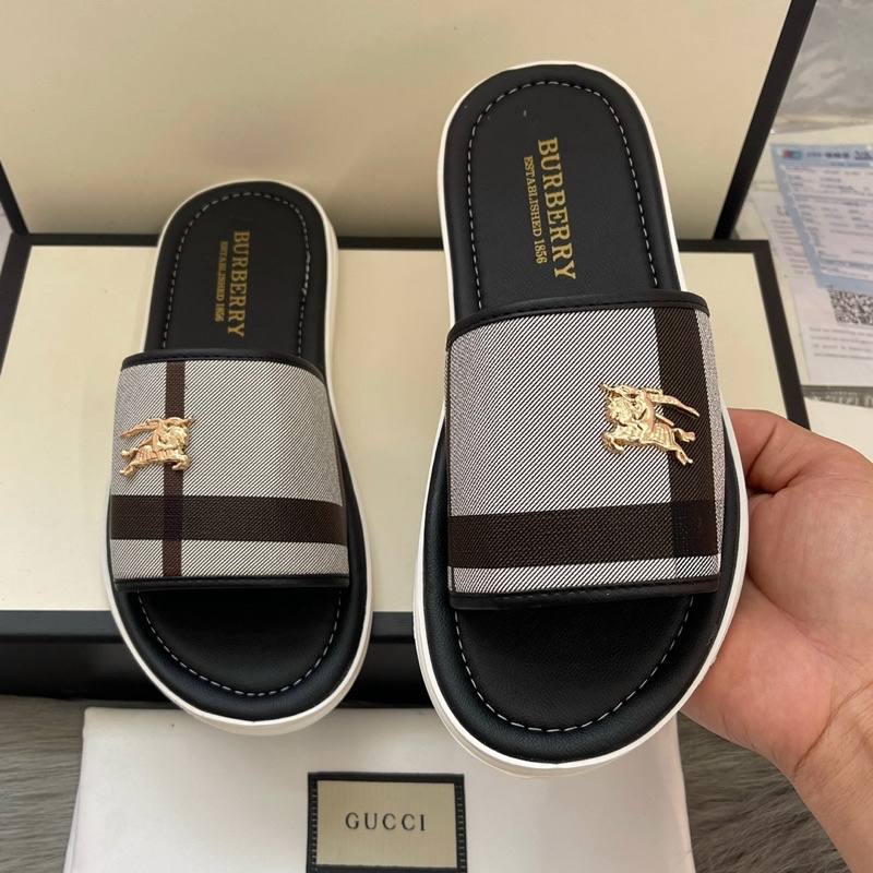 Dép da nam tán đinh nhỏ ( kèm video thật ) bắp ngang đen