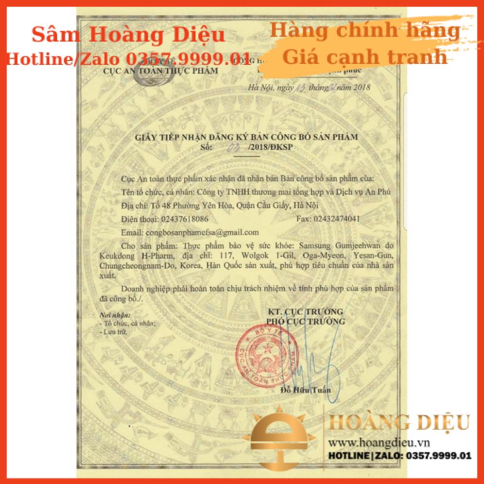 Sâm Hoàng Diệu - Cao Sâm Núi Kanghwa Hũ Xanh 1Kg Hàn Quốc