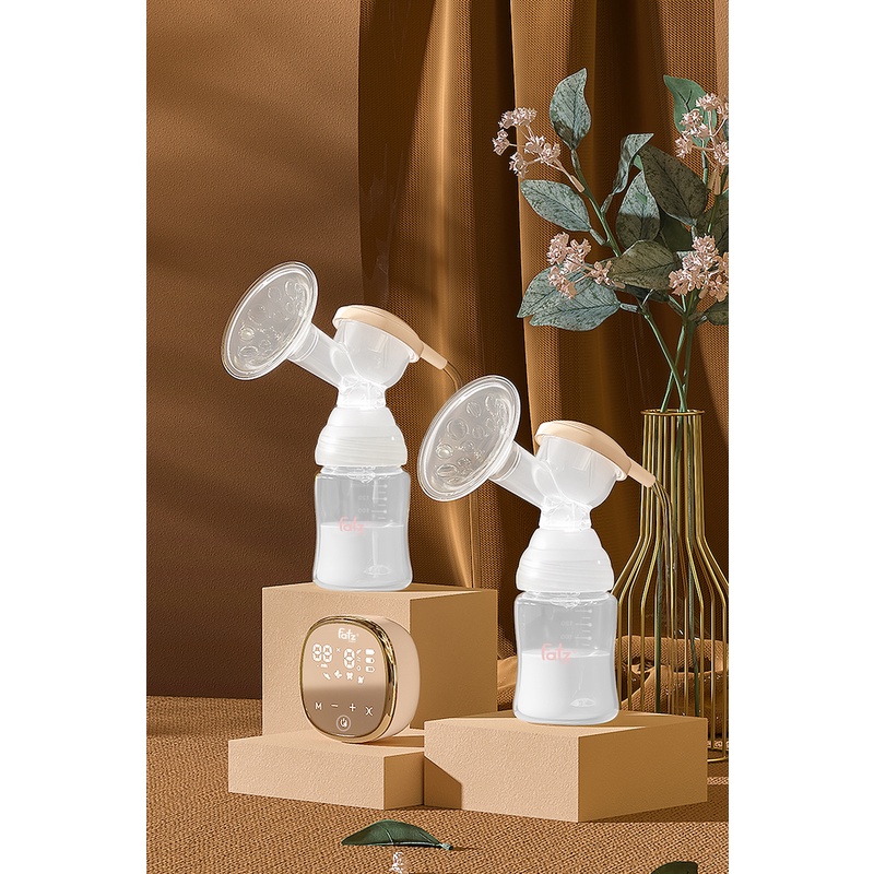 Máy hút sữa điện đôi Resonance 4 FATZBABY FB1182VNG 5 cấp độ matxa và 9 cấp độ hút sữa
