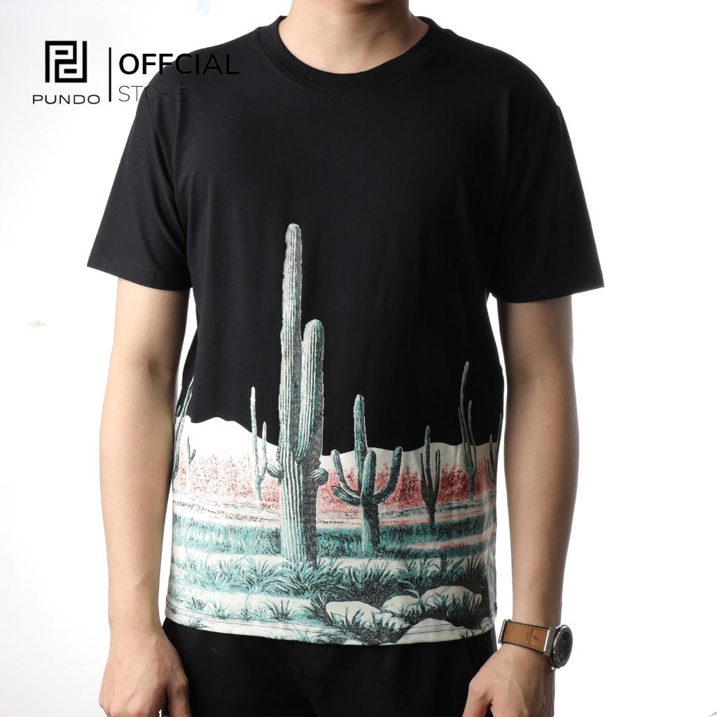 Áo thun nam unisex PUNDO tay ngắn 3 màu basic dễ phối, chất vải cotton thấm hút tốt, mịn PUNDO ATPD066