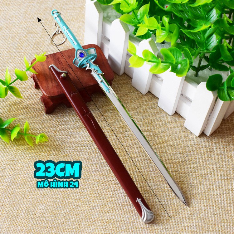 [TITAN] Mô hình Móc khóa kiếm Light lambent của asuna trong SAO katana sword art online anime