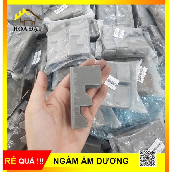 Pat  Sắt Liên Kết, Ngàm Kết Hợp Âm Dương Dùng Lắp Ráp Bàn Ghế Giá Rẻ - Bộ 2 Cái