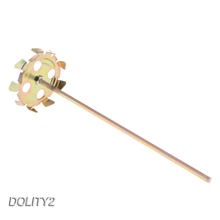Set 2 Cây Khuấy Bằng Thép Tự Dính 45 # Cho Máy Khoan Xi Măng Xi Măng
