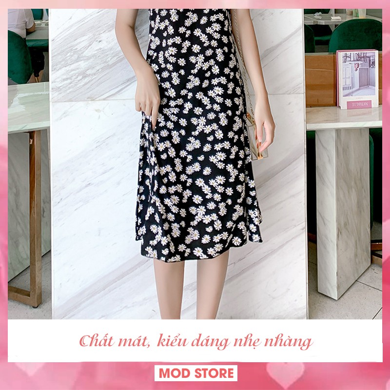 [𝐅𝐫𝐞𝐞𝐬𝐡𝐢𝐩 - 𝐇𝐚̀𝐧𝐠 𝐒𝐚̆̃𝐧] Váy 2 Dây Hoa Nhí Chất Lụa Mát Mịn Đủ Size Hot Hit 2021 V4 | BigBuy360 - bigbuy360.vn