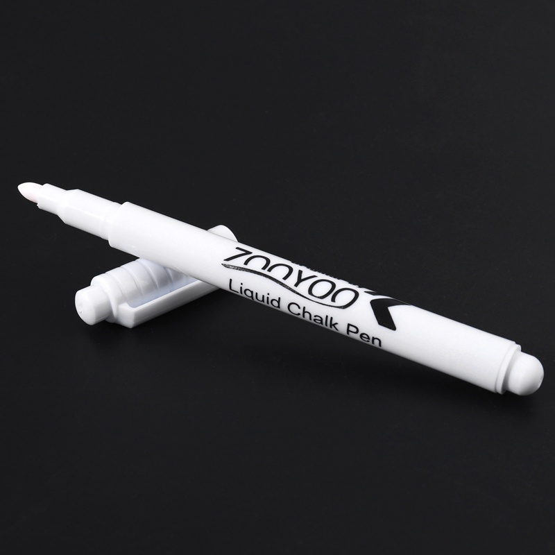 2PC Liquid Chalk Pen Marker For Glass Chalkboard Blackboard white