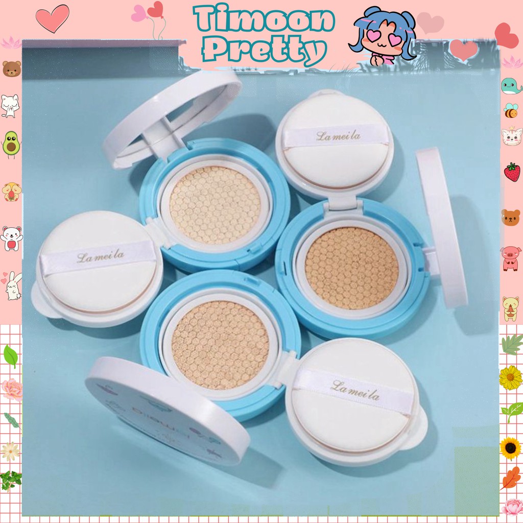 Phấn Nước BB Hoạt Hình Mẫu Mới Lameila Air Cushion No.5078 Giúp Gương Mặt Đẹp Không Tì Vết SiêuThích Hot