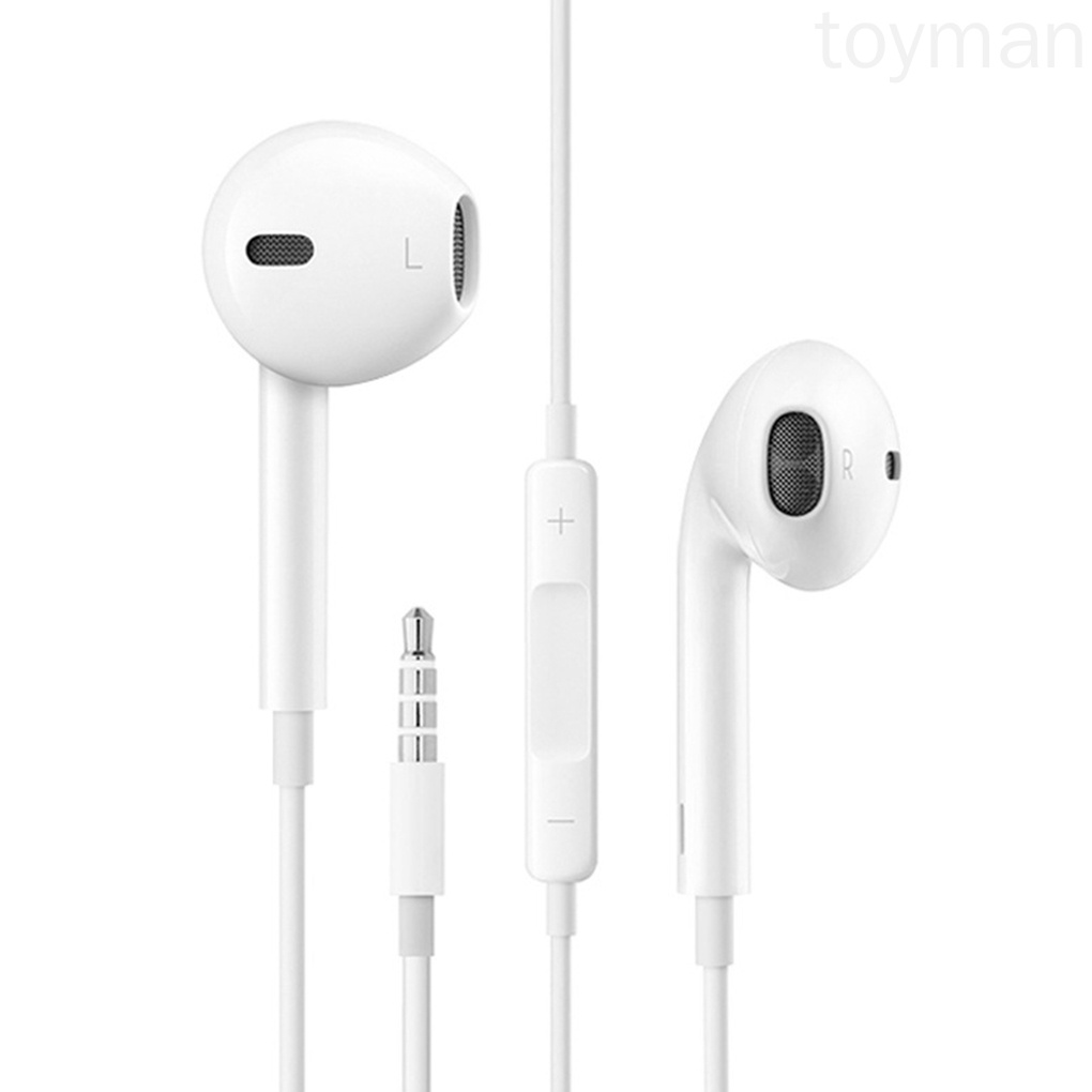 Tai nghe nhét tai Toyman có dây cổng 3.5mm cho điện thoại / mp3