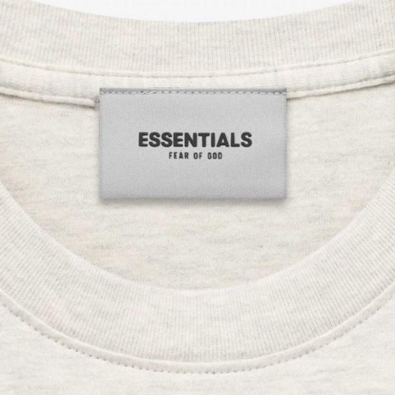 [Chính Hãng ] Áo Thun Xám Trắng Cao Cấp Essential x Fear Of God SS 2021