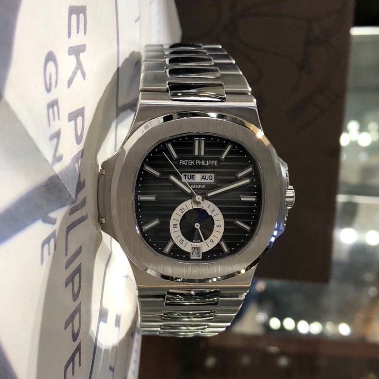 Đồng Hồ Nam Patek Nautilus Automatic + Thẻ Bảo Hành