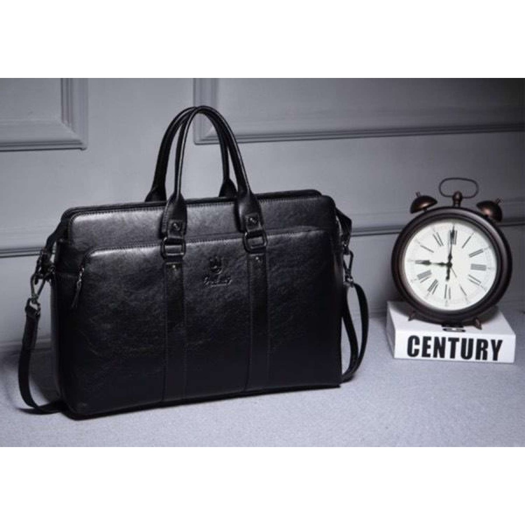 Túi Da San Leather S839 Cao Cấp. Cặp Da Nam Công Sở. Túi Xách Laptop Da.