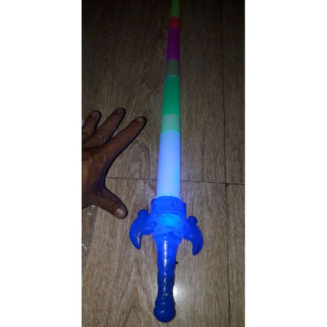 Giáng Sinh _Một cây Gậy 4 khúc có đèn Led dài 65cm bằng nhựa