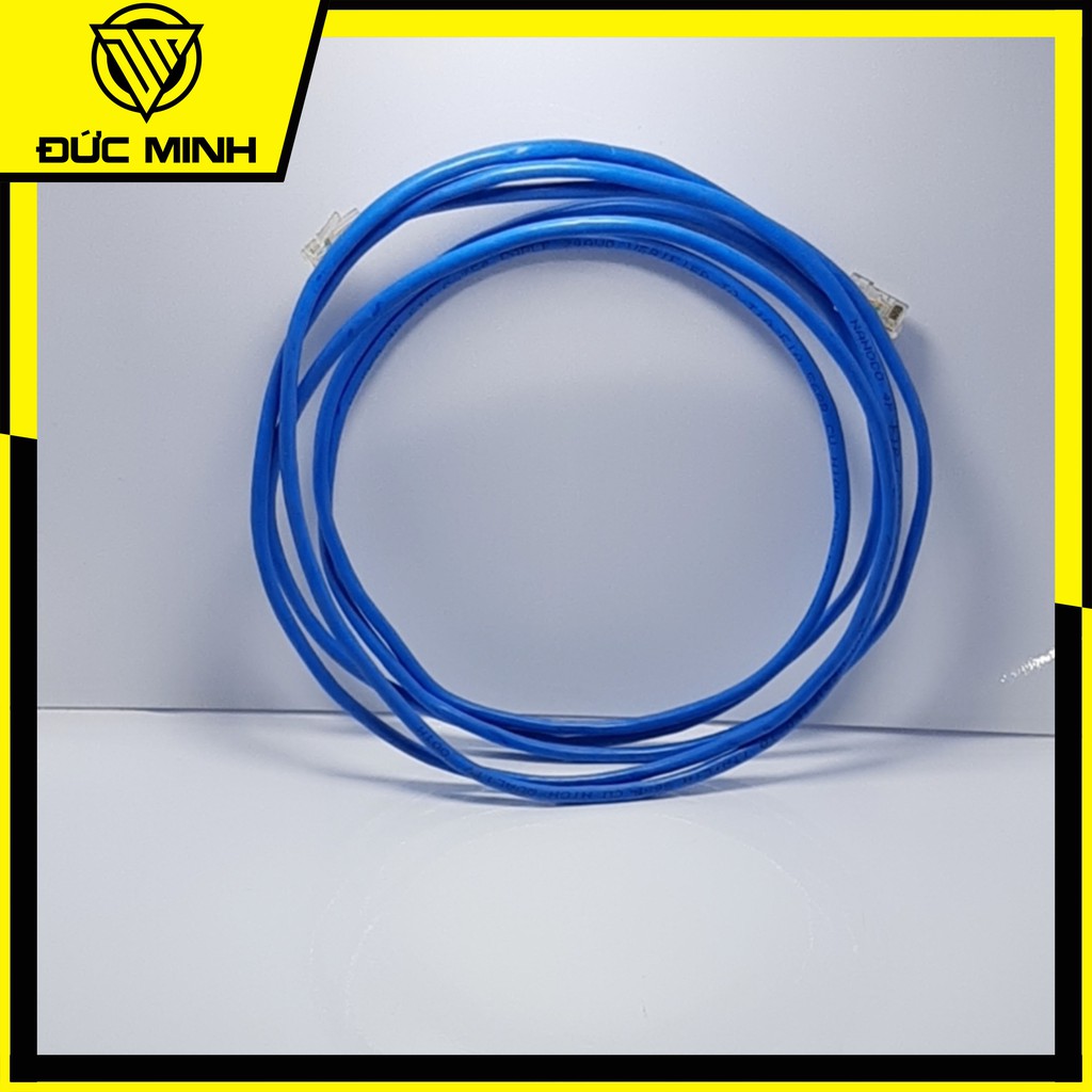 Dây Mạng CAT6E Bấm Sẵn 2 đầu Đủ Size - Dây Cáp mạng lan chính hãng