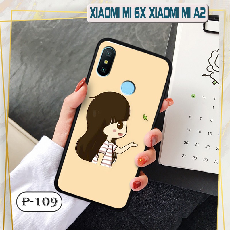 Ốp lưng  Xiaomi Mi 6x/ Mi A2- hình hoạt hình