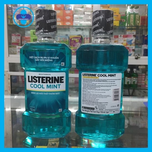 Nước súc miệng Listerine coolmint 750ml