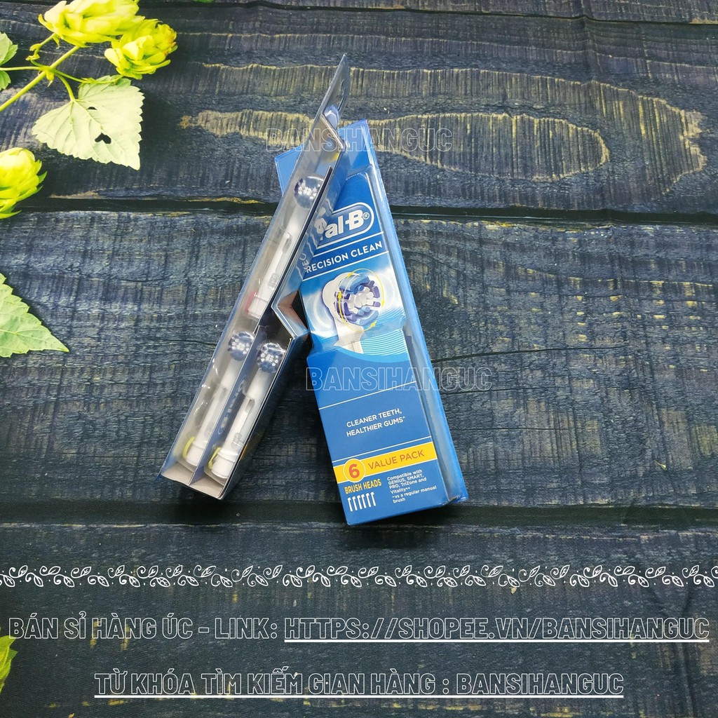 Bộ 6 Đầu bàn chải điện Oral-B Precision Clean