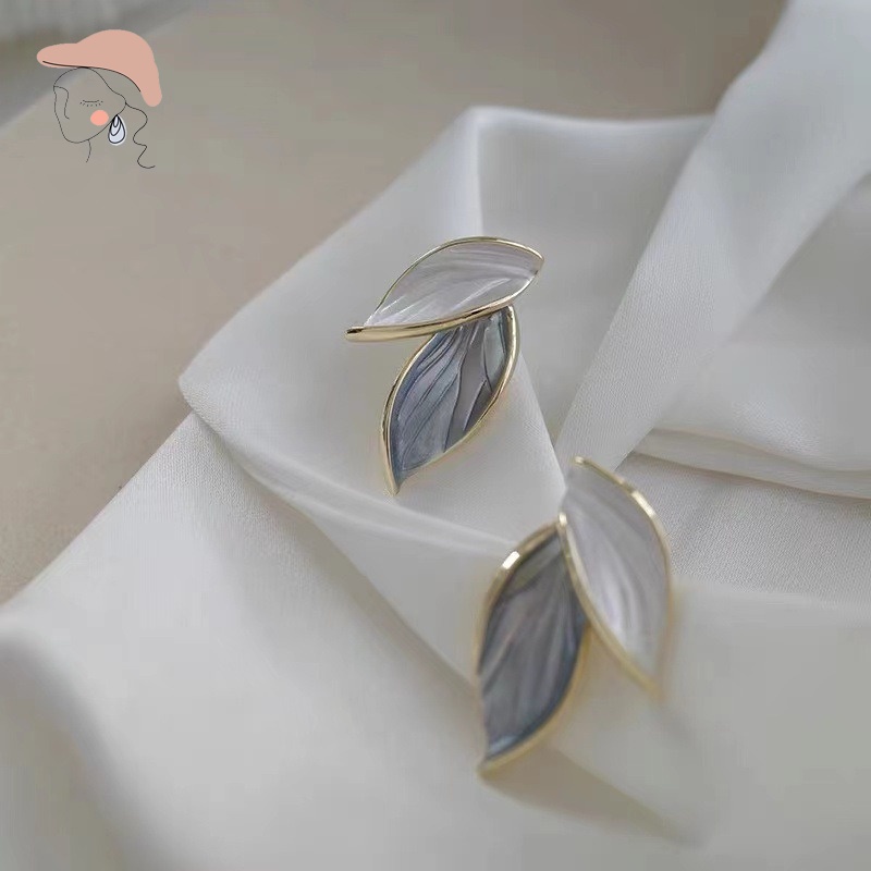 Bông Tai Mạ Bạc 925 Kiểu Dáng Đơn Giản Thời Trang Dành Cho Nữ