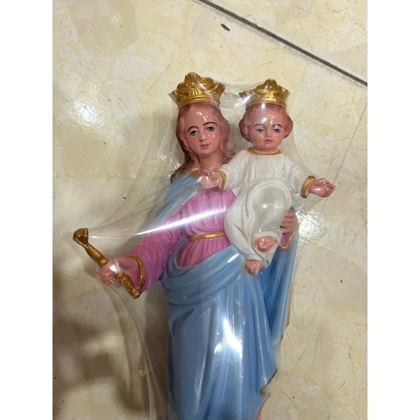 Tượng công giáo- Tượng đức mẹ phù hộ cao 30cm