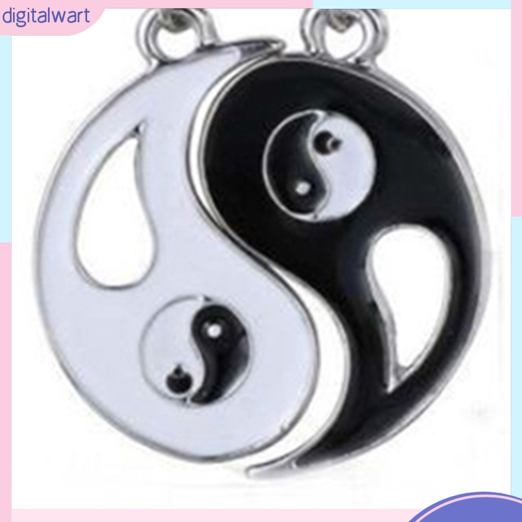 Set 2 Dây Chuyền Âm Dương Độc Đáo Dành Cho Chị Em Gái