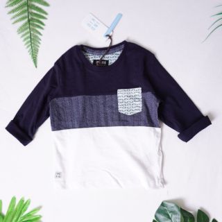 Áo phông phối màu bé trai INDIE KIDS dư xịn
