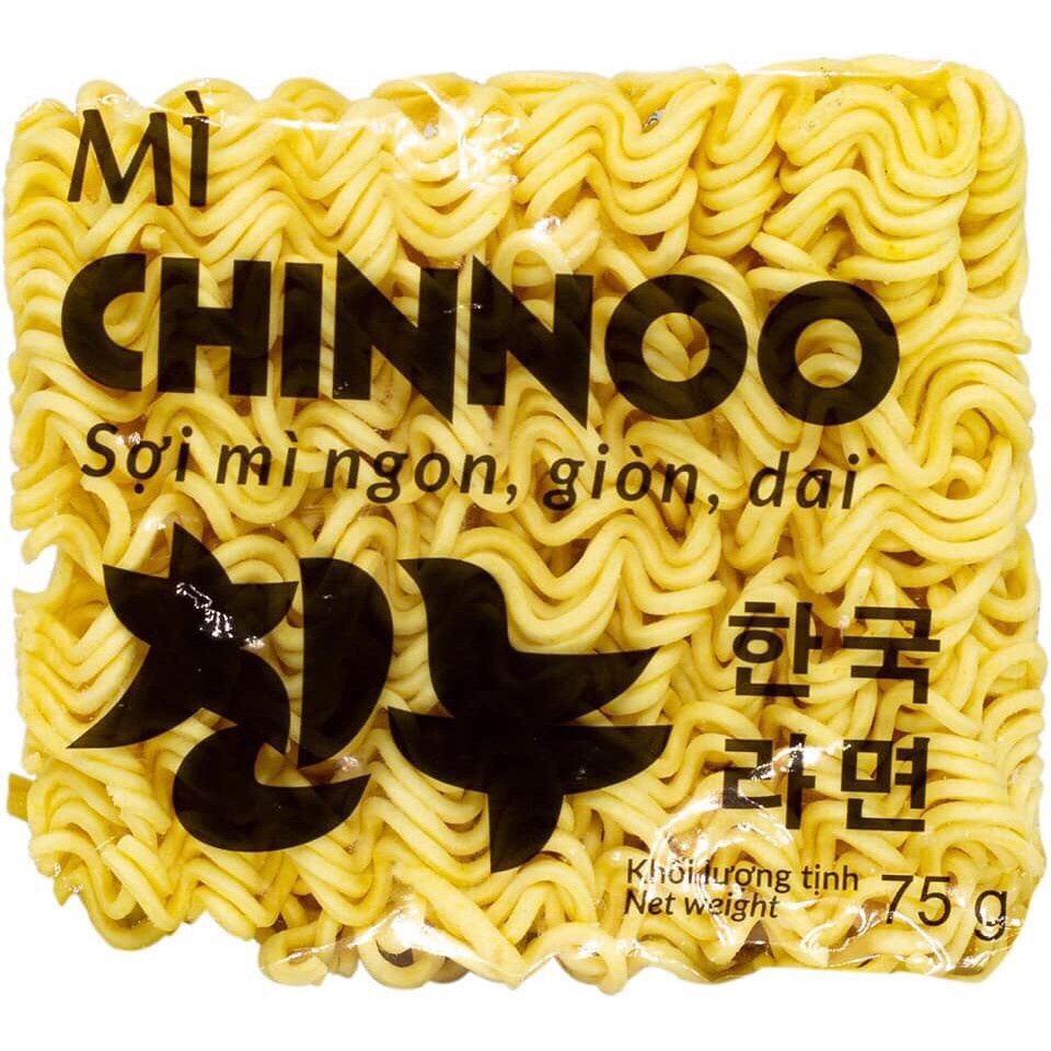 Mì không vị Chinoo Thùng ( 168 vắt x78gr ) -Chuyên dùng nhà hàng mì cay , nấu lẩu