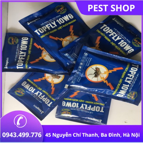 Thuốc đặc trị  Ruồi TOPFLY 10WG  gói 20 gr