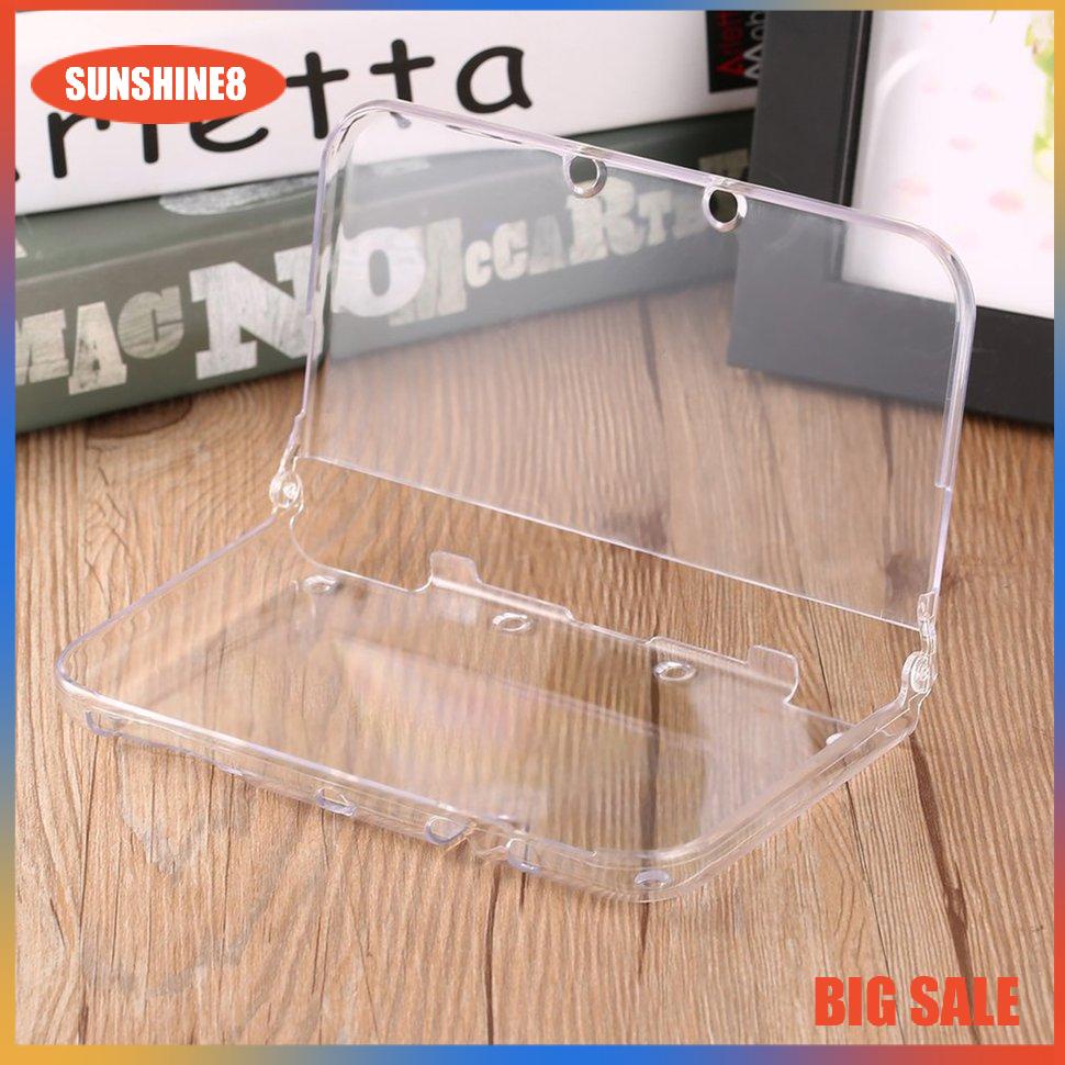 【SUN】Clear Crystal Protective Hard Shell Skin Case Cover For Nintend New 3DS XL