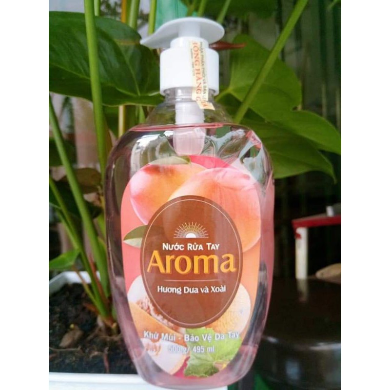 Nước rửa tay Aroma hương dưa xoài 500g