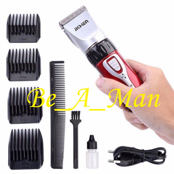 Tông, tong, ton đơ cắt tóc nam, nữ, trẻ em sạc pin, máy cắt tóc tại nhà Jichen DC025