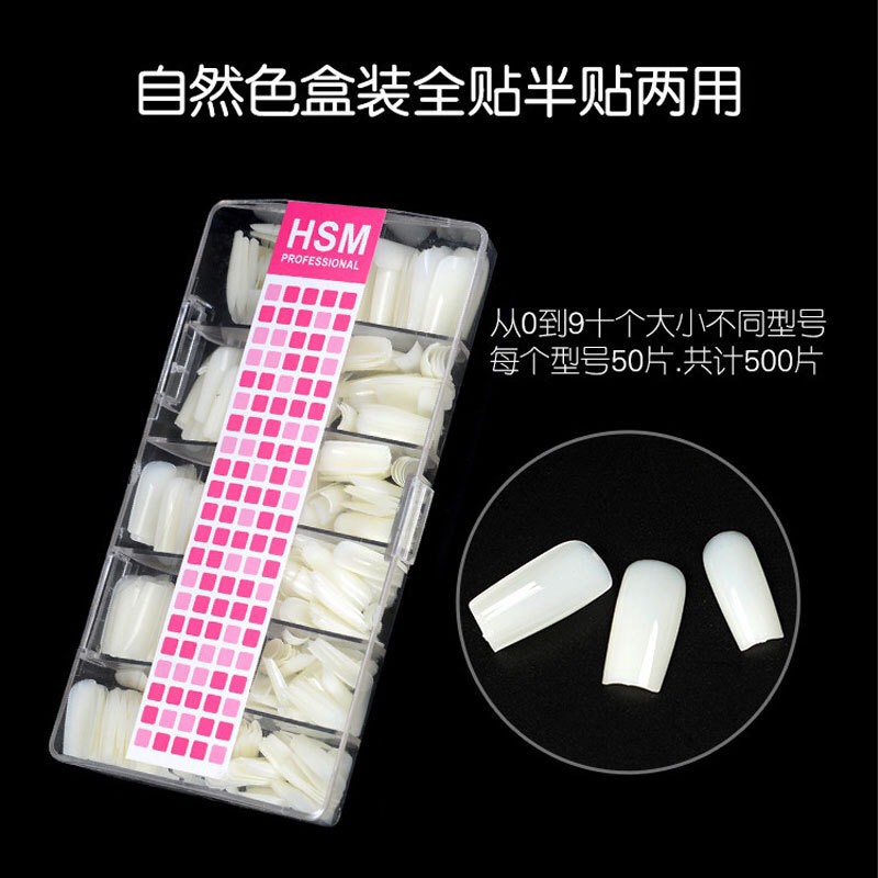 Móng úp hsm trơn ,đủ form đủ màu đục và trong
