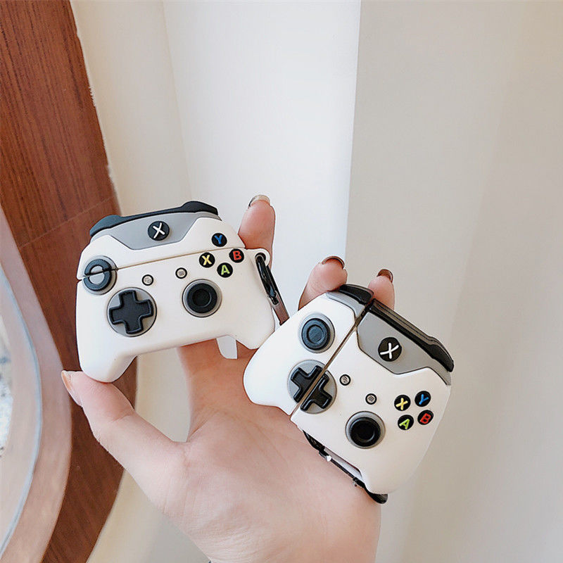 Vỏ bảo vệ hộp đựng tai nghe hình tay cầm chơi game xinh xắn thích hợp cho Airpods 1 / 2 /pro