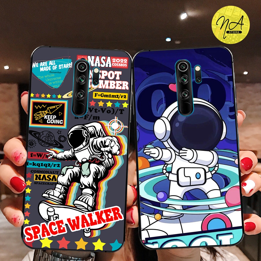 Ốp lưng điện thoại Xiaomi Redmi 8 - Redmi Note 8 - Redmi Note 8 Pro - Redmi 9 nhiều mẫu phi hành gia vũ trụ cute mẫu hot