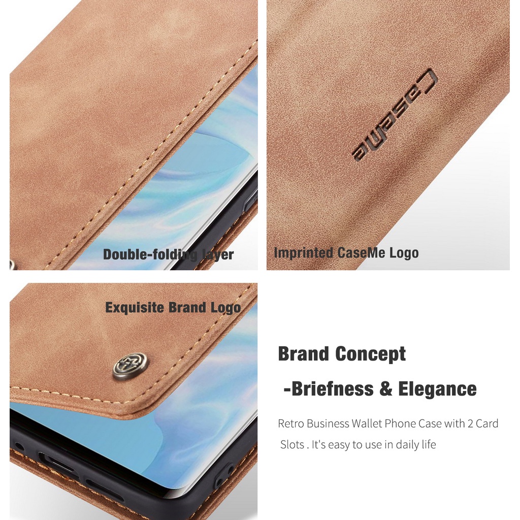 Huawei P smart 2021 Psmart 2019 Y7A Nova 3e Nova 4e nova4e Auto Closing Magnetic Flip Wallet Leather Phone Cover