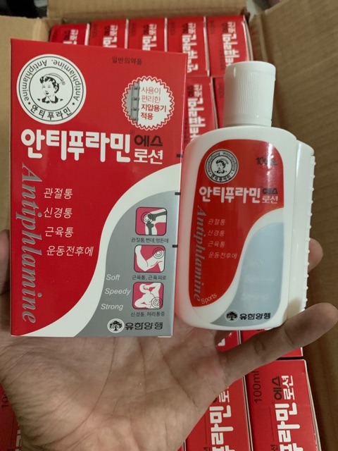 Dầu nóng xoa bóp đau nhứt Antiphlamine Lotion