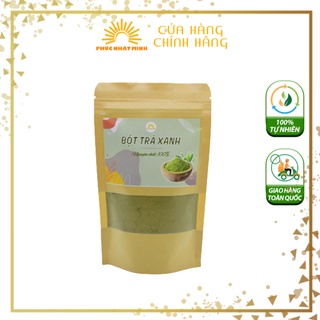 Bột trà xanh hữu nguyên chất đắp mặt nạ trắng da, ngừa mụn và thâm hiệu quả, chống lão hóa