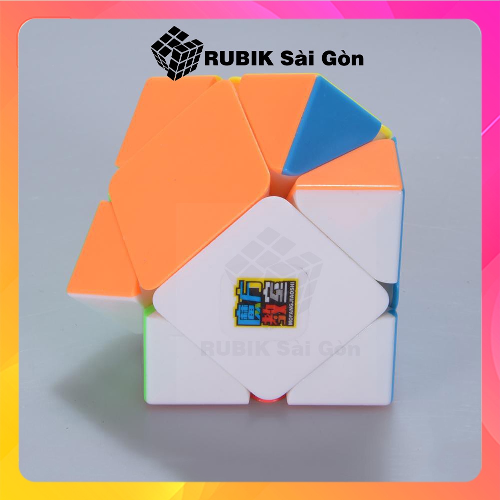 Rubik Skewb Stickerless MoYu MeiLong - Ru Bic Biến Thể - Ru Bíc MoYu MeiLong Xoay Mượt, Nhẹ Nhàng