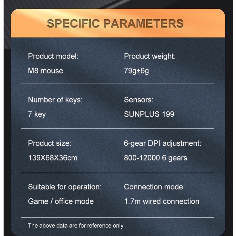 Chuột máy tính, chuột gaming có dây vi tính laptop FreeWolf M8 đèn LED RGB cho game thủ văn phòng - RUTEX Store