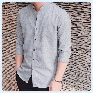 Áo sơ mi - Áo sơ mi đũi nam - Chất liệu đũi mịn mát, không nhăn không bai, kiểu dáng trẻ trung
