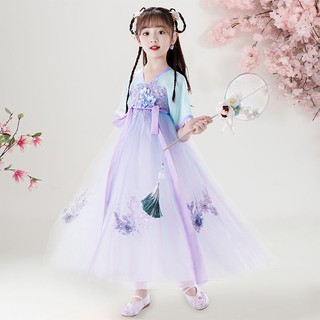 Đầm Truyền Thống Trung Hoa Cho Bé Gái