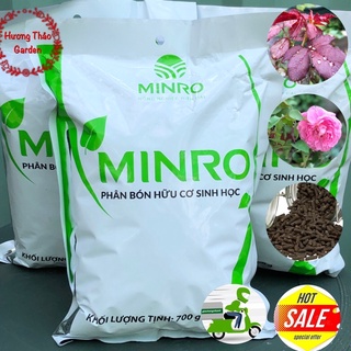 Phân Bón Hữu Cơ Sinh Học Minro túi 700gr