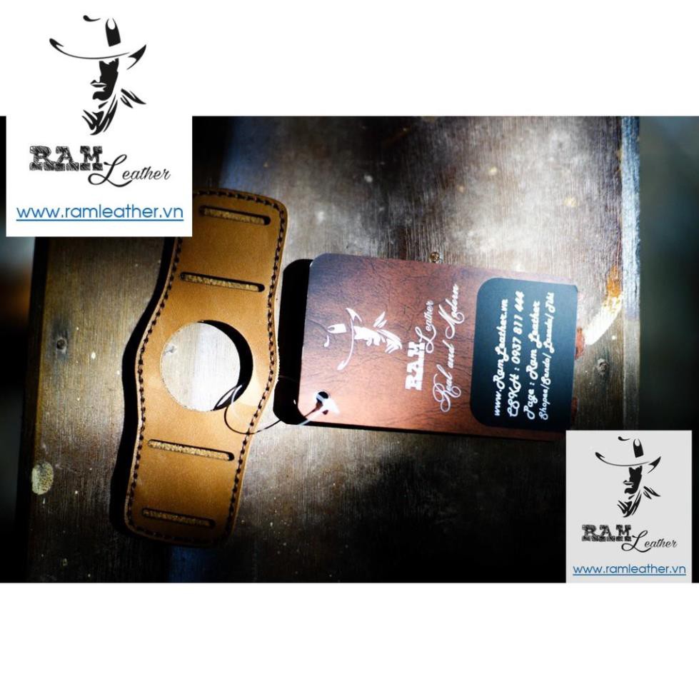 TẤM LÓT DÂY ĐỒNG HỒ BUNDSTRAP RAM b2 VÀNG SỮA-CHÍNH HÃNG RAM LEATHERĐỦ SIZE . .
