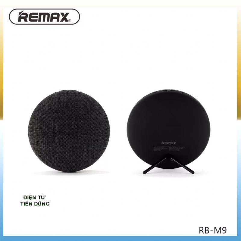 Loa Bluetooth Remax RB-M9 bọc vải âm chất công suất kép 3.5W