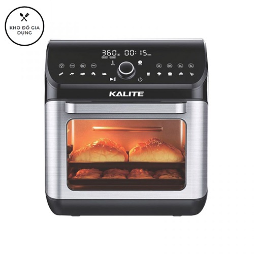 Nồi chiên không dầu Kalite KL1200 12 lít, chiên, nướng, sấy hoa quả, 9 in 1 - Hàng chính hãng