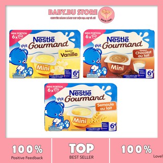 Váng sữa Nestlé nội địa Pháp lốc 6 hộp các vị cho bé [HSD 6 tháng kể từ NSX]