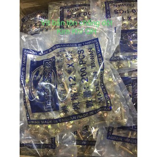 Vít bắn tôn chống dột túi 200 đinh vít đủ loại kích thước.