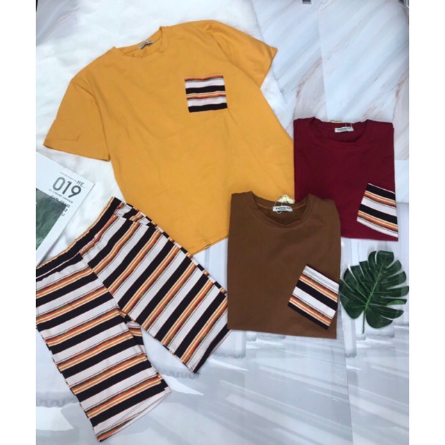 Bộ đồ thun mặc nhà
